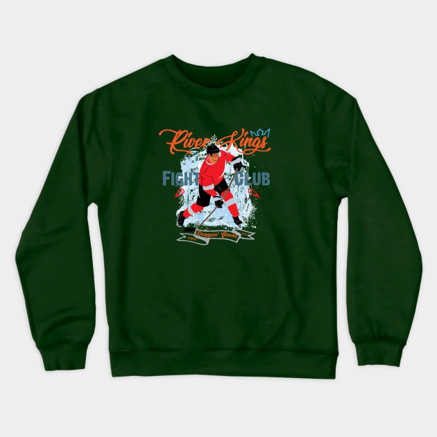 River Kings Fight Club Crewneck Sweatshirt by spicoli13